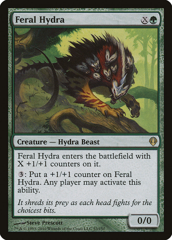 Feral Hydra [Archenemy] | Card Merchant Takapuna