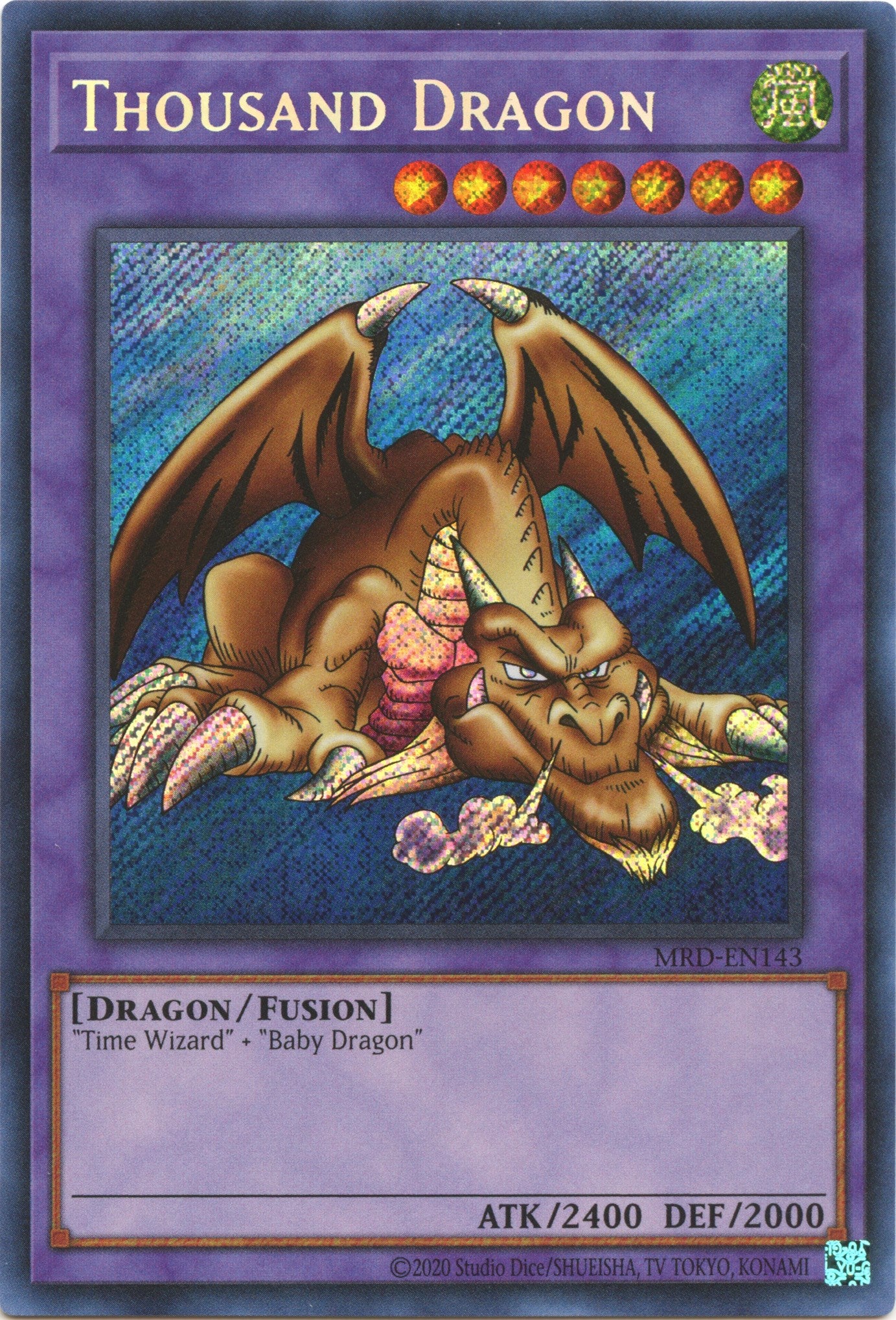 Thousand Dragon (25th Anniversary) [MRD-EN143] Secret Rare | Card Merchant Takapuna