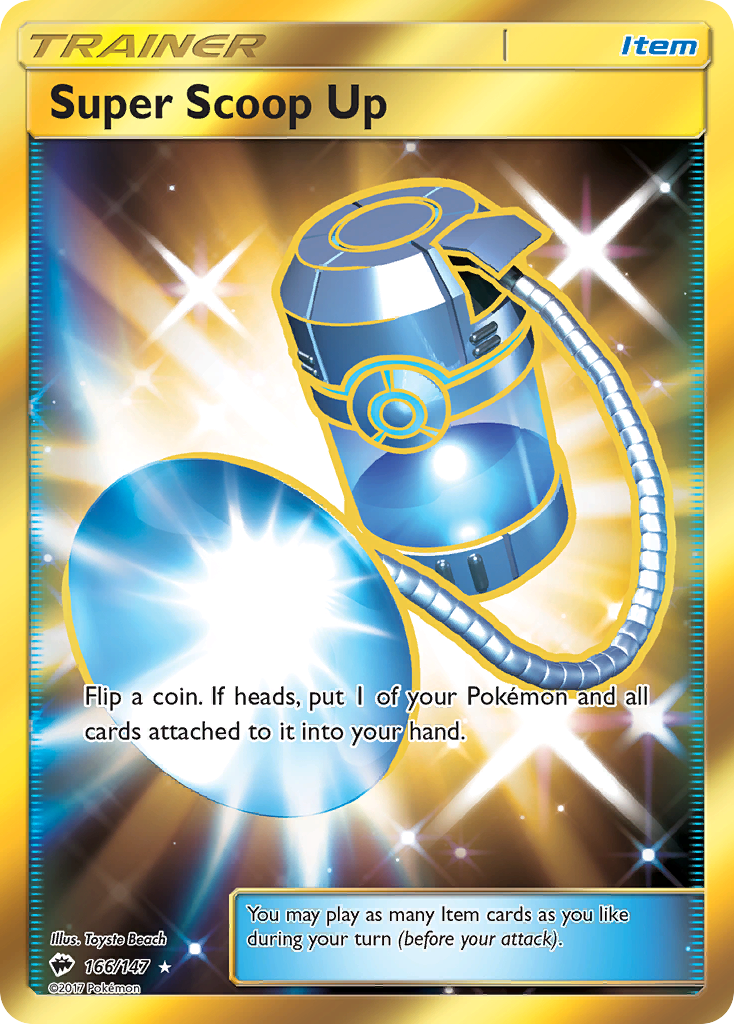 Super Scoop Up (166/147) [Sun & Moon: Burning Shadows] | Card Merchant Takapuna