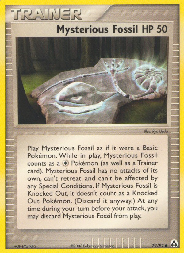 Mysterious Fossil (79/92) [EX: Legend Maker] | Card Merchant Takapuna