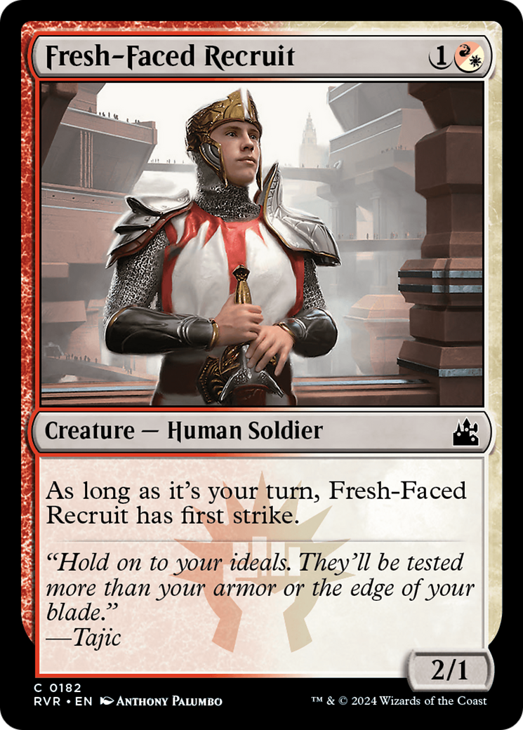 Fresh-Faced Recruit [Ravnica Remastered] | Card Merchant Takapuna