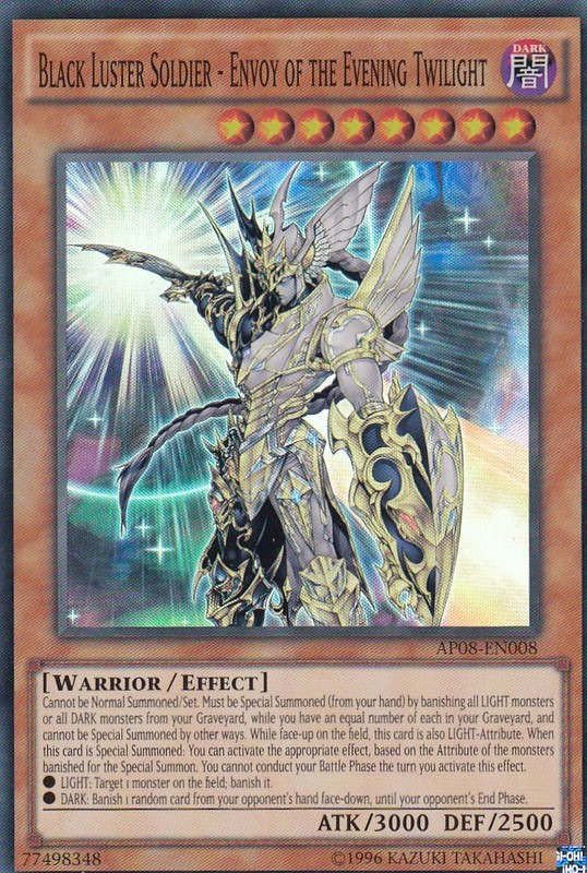 Black Luster Soldier - Envoy of the Evening Twilight [AP08-EN008] Super Rare | Card Merchant Takapuna