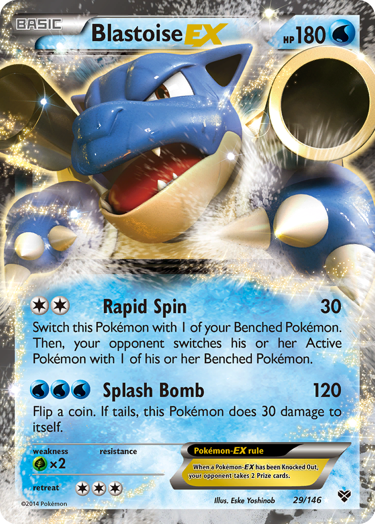 Blastoise EX (29/146) [XY: Base Set] | Card Merchant Takapuna