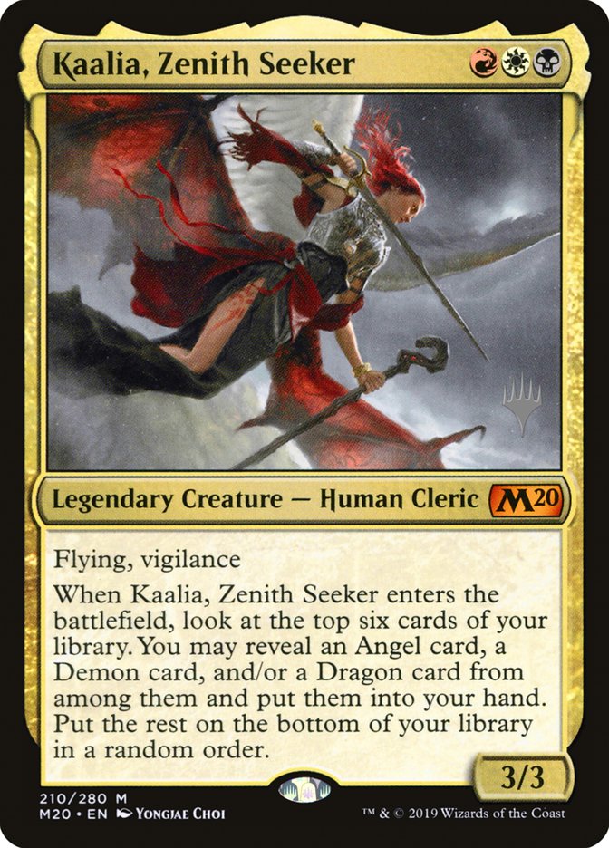 Kaalia, Zenith Seeker (Promo Pack) [Core Set 2020 Promos] | Card Merchant Takapuna