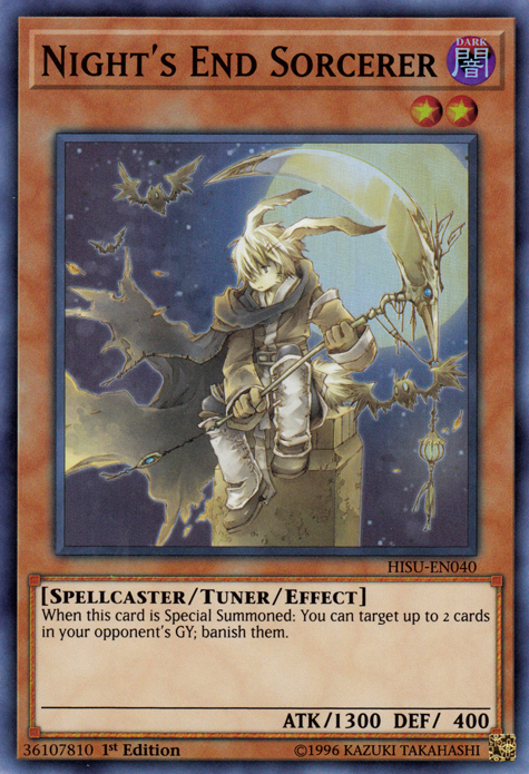 Night's End Sorcerer [HISU-EN040] Super Rare | Card Merchant Takapuna