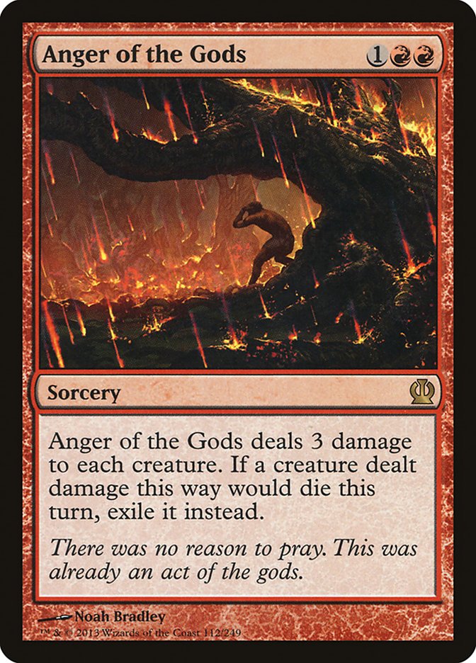 Anger of the Gods [Theros] | Card Merchant Takapuna