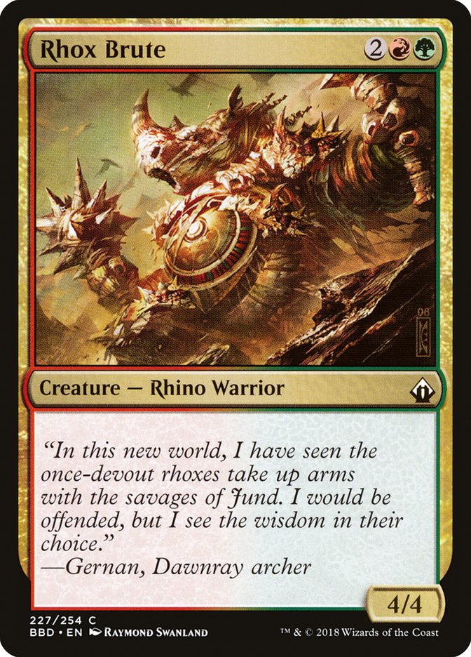 Rhox Brute [Battlebond] | Card Merchant Takapuna