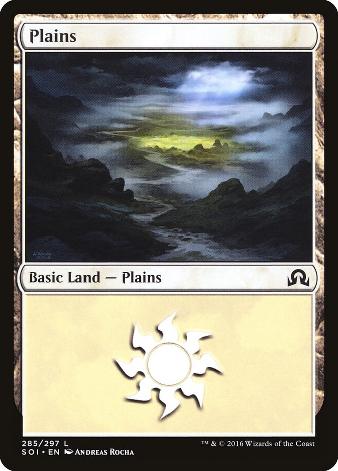 Plains (285) [Shadows over Innistrad] | Card Merchant Takapuna