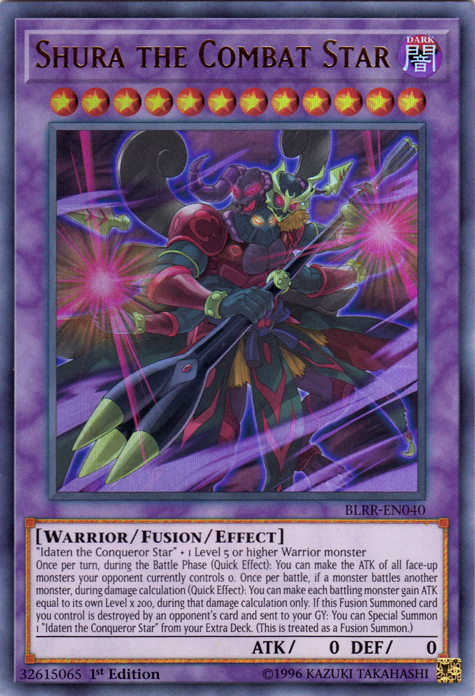 Shura the Combat Star [BLRR-EN040] Ultra Rare | Card Merchant Takapuna