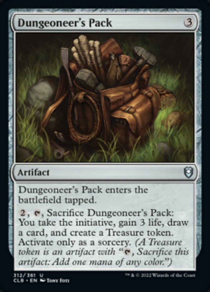 Dungeoneer's Pack [Commander Legends: Battle for Baldur's Gate] | Card Merchant Takapuna