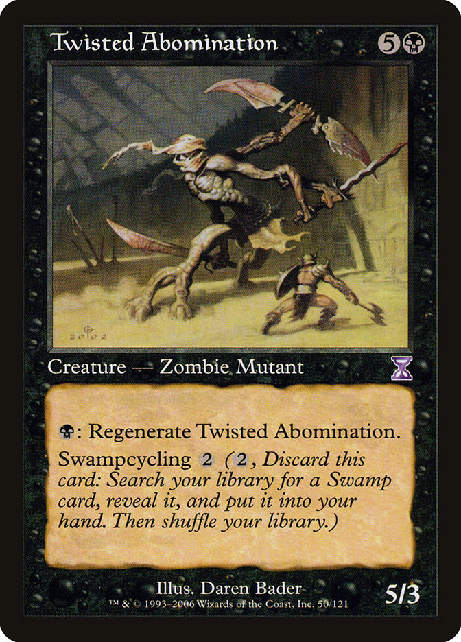 Twisted Abomination [Time Spiral Timeshifted] | Card Merchant Takapuna