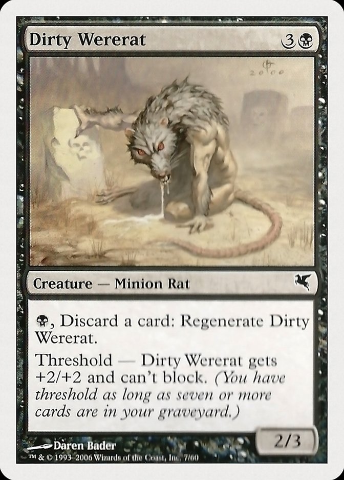 Dirty Wererat (07) [Hachette UK] | Card Merchant Takapuna