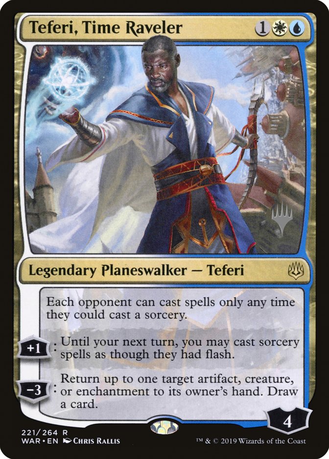 Teferi, Time Raveler (Promo Pack) [War of the Spark Promos] | Card Merchant Takapuna