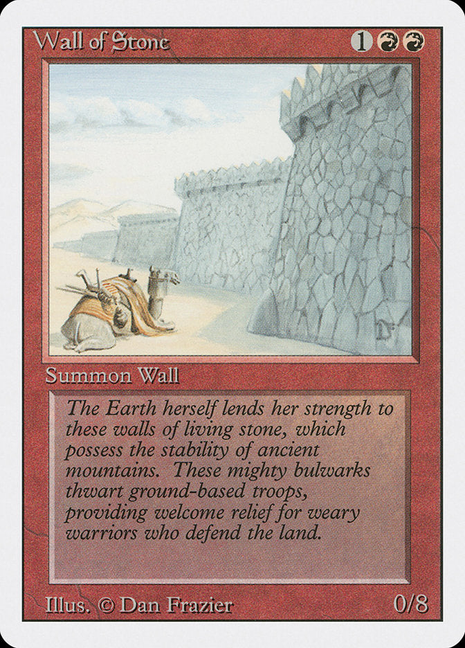 Wall of Stone [Revised Edition] | Card Merchant Takapuna