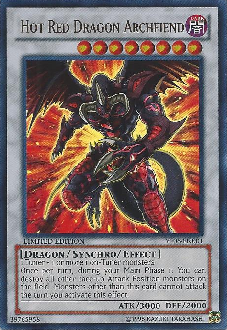 Hot Red Dragon Archfiend [YF06-EN001] Ultra Rare | Card Merchant Takapuna