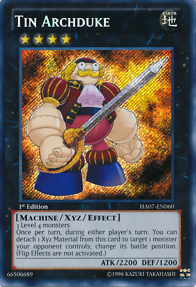 Tin Archduke [HA07-EN060] Secret Rare | Card Merchant Takapuna