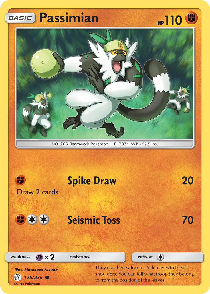 Passimian (125/236) [Sun & Moon: Cosmic Eclipse] | Card Merchant Takapuna