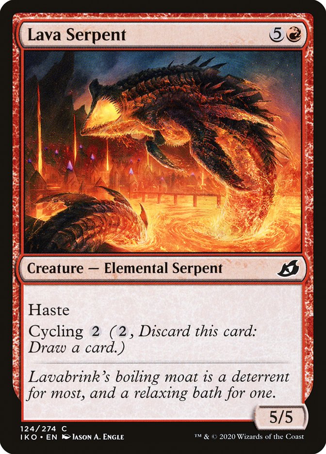 Lava Serpent [Ikoria: Lair of Behemoths] | Card Merchant Takapuna