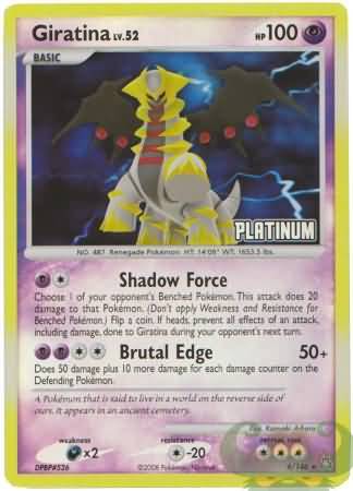 Giratina (4/146) [Burger King Promos: 2009 Collection] | Card Merchant Takapuna