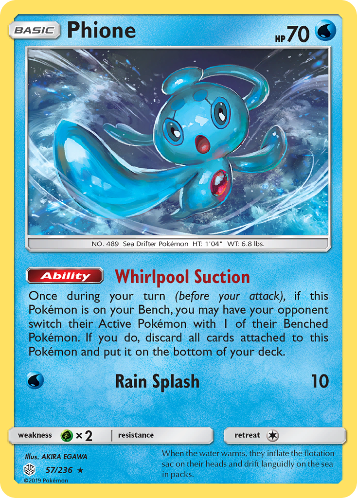 Phione (57/236) [Sun & Moon: Cosmic Eclipse] | Card Merchant Takapuna