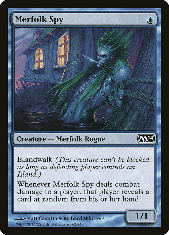 Merfolk Spy [Magic 2014] | Card Merchant Takapuna