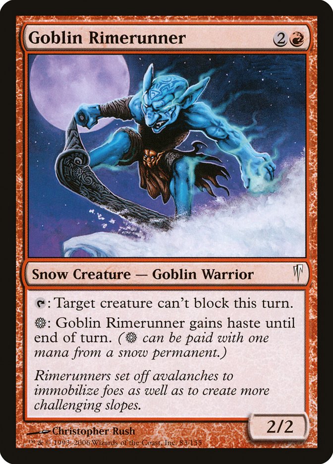 Goblin Rimerunner [Coldsnap] | Card Merchant Takapuna