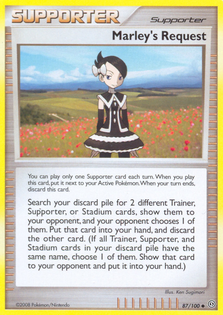 Marley's Request (87/100) [Diamond & Pearl: Stormfront] | Card Merchant Takapuna