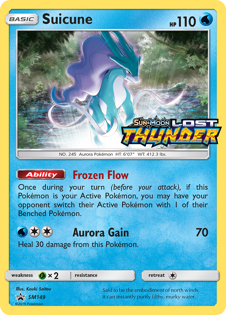 Suicune (SM149) [Sun & Moon: Black Star Promos] | Card Merchant Takapuna