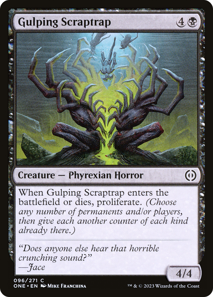 Gulping Scraptrap [Phyrexia: All Will Be One] | Card Merchant Takapuna