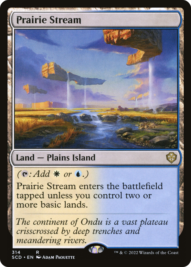 Prairie Stream [Starter Commander Decks] | Card Merchant Takapuna