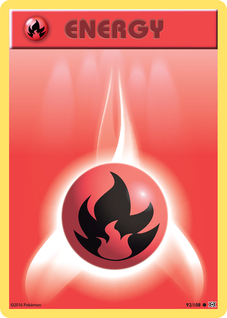 Fire Energy (92/108) [XY: Evolutions] | Card Merchant Takapuna