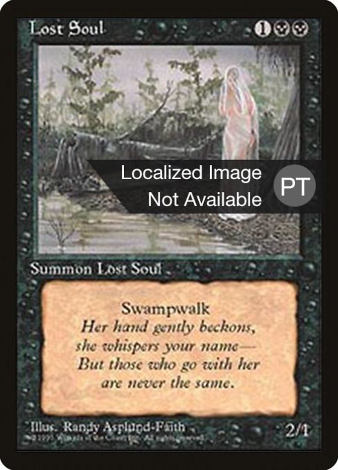 Lost Soul [Fourth Edition (Foreign Black Border)] | Card Merchant Takapuna