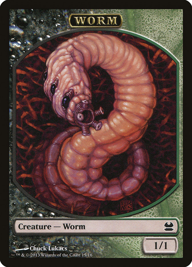 Worm Token [Modern Masters Tokens] | Card Merchant Takapuna