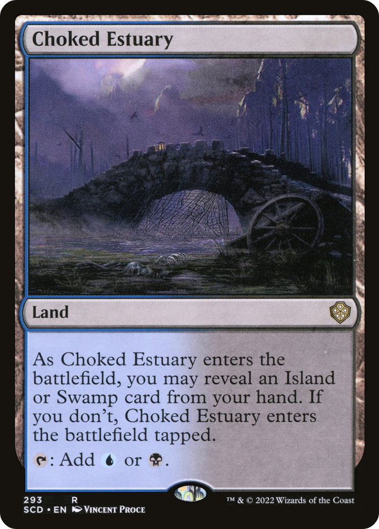 Choked Estuary [Starter Commander Decks] | Card Merchant Takapuna