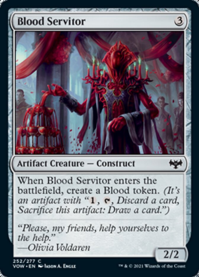 Blood Servitor [Innistrad: Crimson Vow] | Card Merchant Takapuna