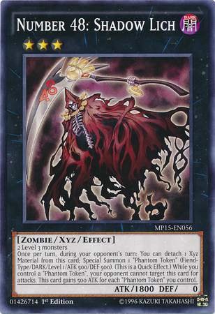 Number 48: Shadow Lich [MP15-EN056] Common | Card Merchant Takapuna