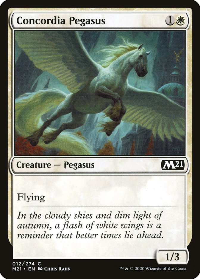 Concordia Pegasus [Core Set 2021] | Card Merchant Takapuna