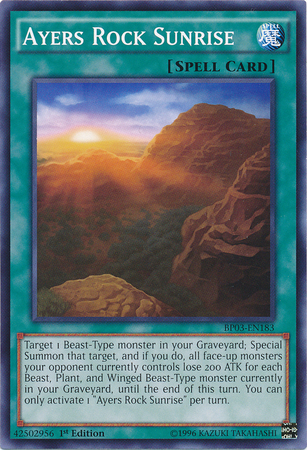 Ayers Rock Sunrise [BP03-EN183] Common | Card Merchant Takapuna