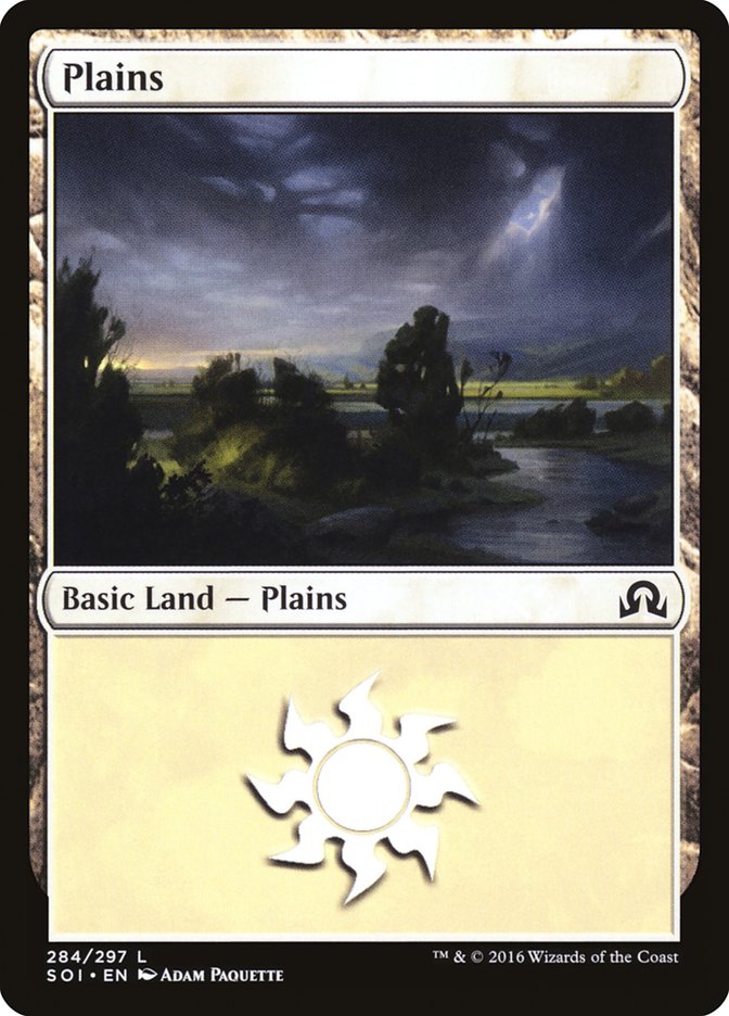 Plains (284) [Shadows over Innistrad] | Card Merchant Takapuna