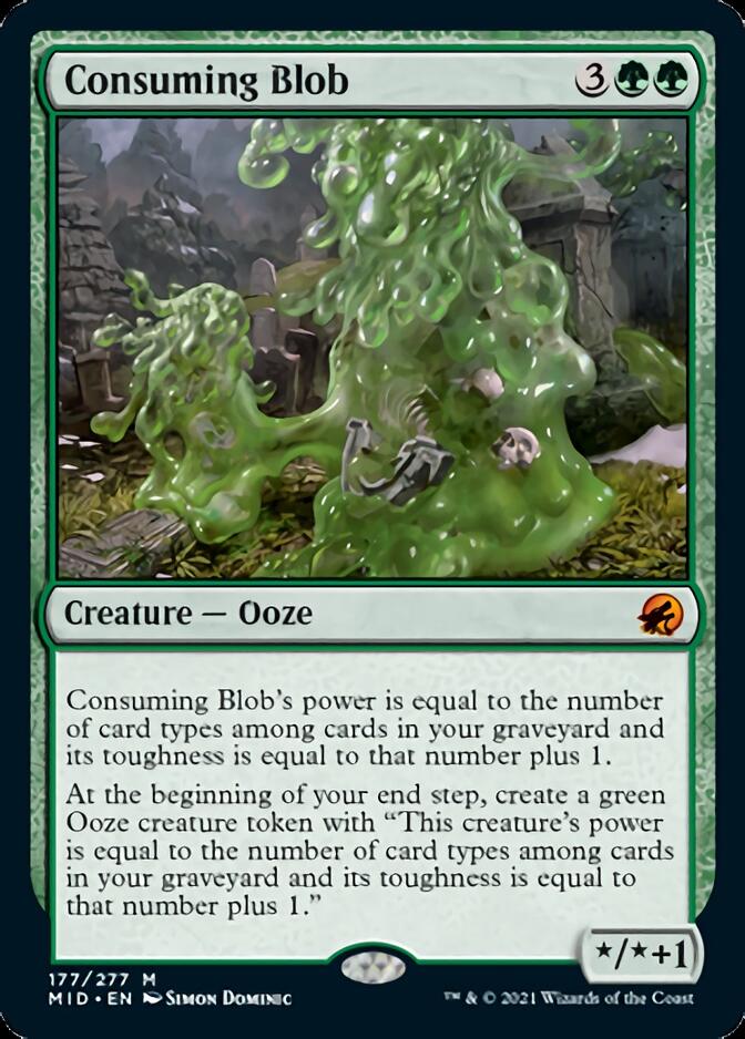 Consuming Blob [Innistrad: Midnight Hunt] | Card Merchant Takapuna