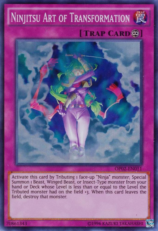 Ninjitsu Art of Transformation [OP02-EN011] Super Rare | Card Merchant Takapuna