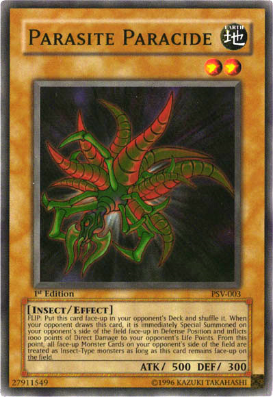 Parasite Paracide [PSV-003] Super Rare | Card Merchant Takapuna