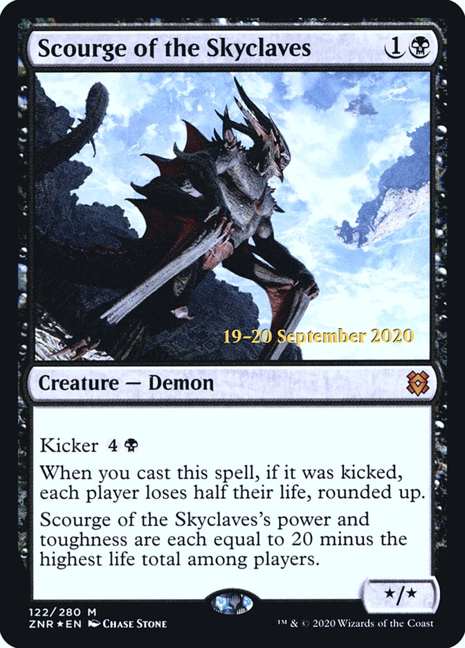 Scourge of the Skyclaves [Zendikar Rising Prerelease Promos] | Card Merchant Takapuna