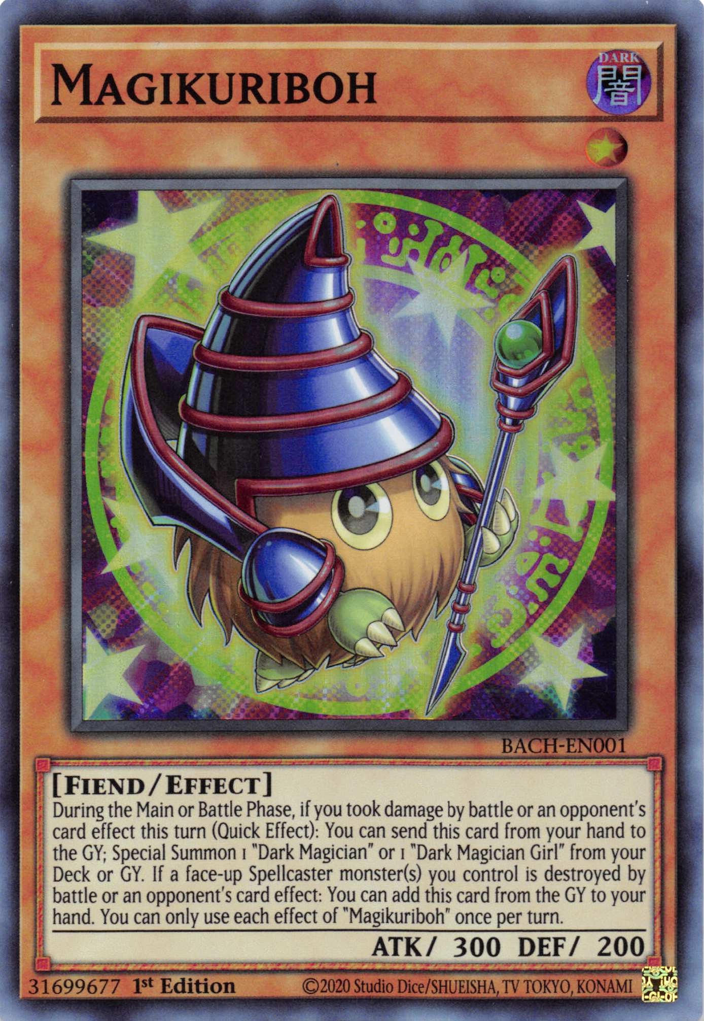 Magikuriboh [BACH-EN001] Super Rare | Card Merchant Takapuna