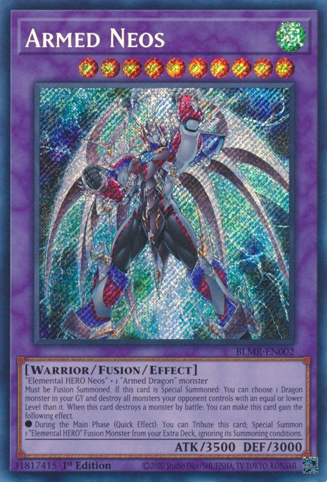 Armed Neos [BLMR-EN002] Secret Rare | Card Merchant Takapuna