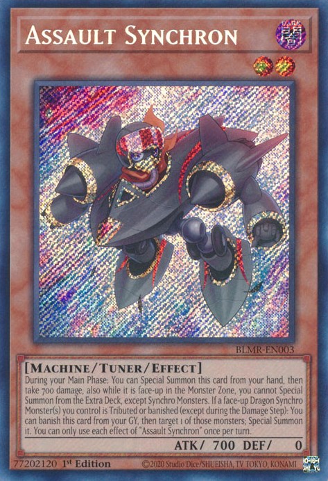 Assault Synchron [BLMR-EN003] Secret Rare | Card Merchant Takapuna