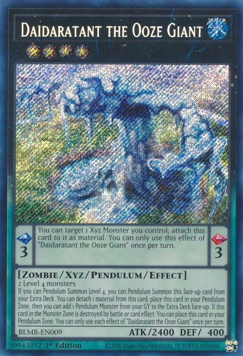 Daidaratant the Ooze Giant [BLMR-EN009] Secret Rare | Card Merchant Takapuna