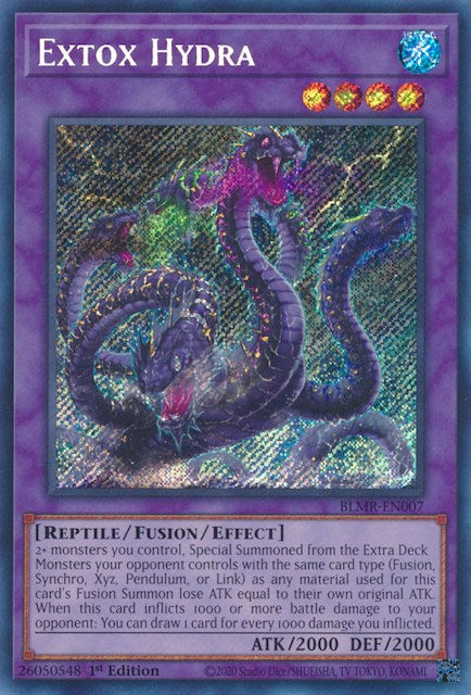 Extox Hydra [BLMR-EN007] Secret Rare | Card Merchant Takapuna