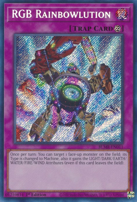 RGB Rainbowlution [BLMR-EN011] Secret Rare | Card Merchant Takapuna