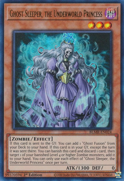 Ghost Sleeper, the Underworld Princess [BLMR-EN024] Ultra Rare | Card Merchant Takapuna